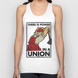 There is Power in a Union Unisex Tank Top