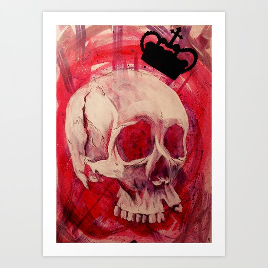The Last King Art Print