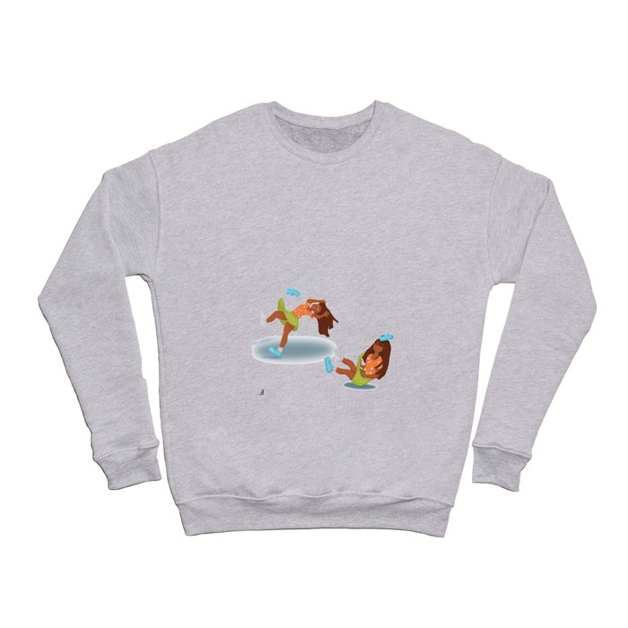 Girl fall Crewneck Sweatshirt