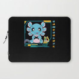 Game Gamer Gaming Axolotl Cute Fish Kawaii Axolotl Laptop Sleeve