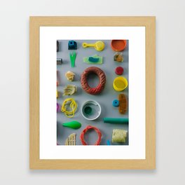 Plastic World Framed Art Print