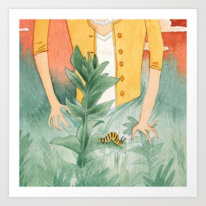 monarch Art Print