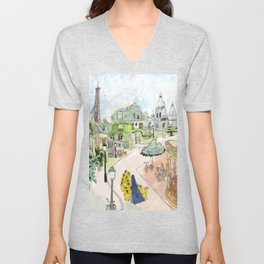 Madeline Montmartre colored V Neck T Shirt