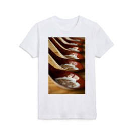 Chinese Soup Spoons Macro Kids T Shirt