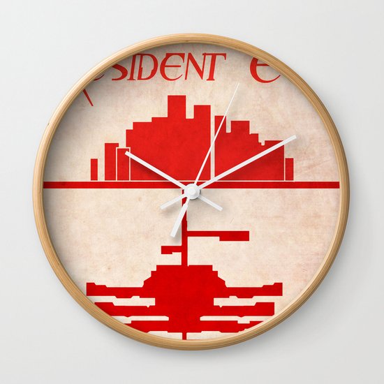 Resident Evil Wall Clock