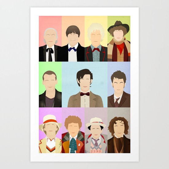 Call me... the Doctor. Art Print