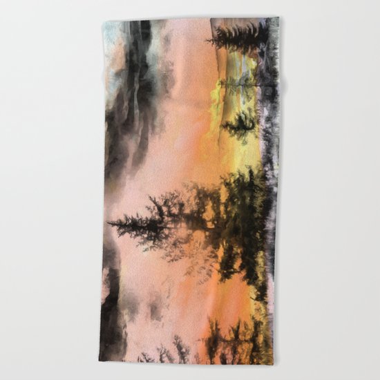 Landscape Beach Towel