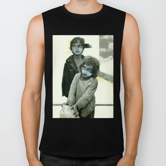 Double Trouble Biker Tank