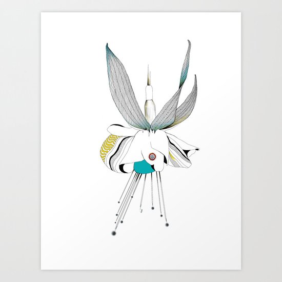 Fushieared Art Print