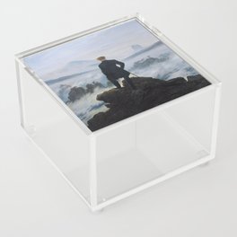 Caspar David Friedrich "Wanderer above the sea of fog Acrylic Box
