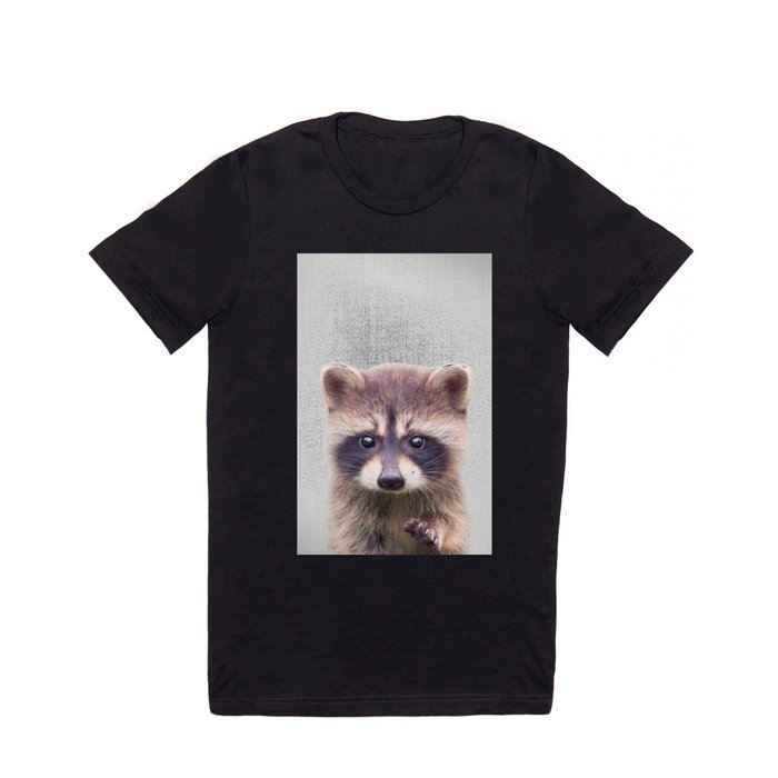 Raccoon - Colorful T Shirt