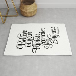 Motivational Quote Rugs Society6