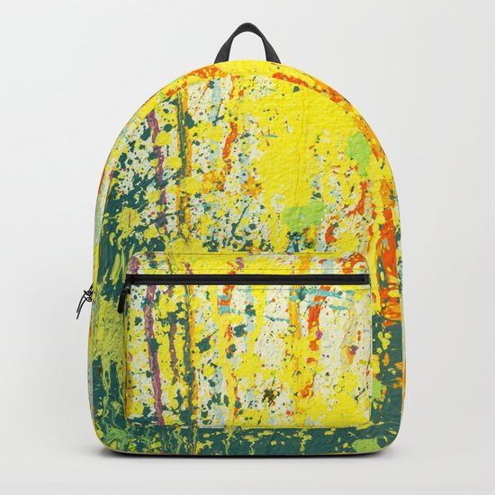 splash paint Backpack