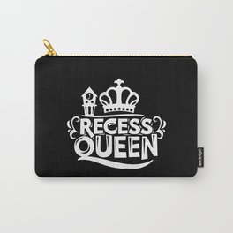 Recess Queen Funny Cute Kids Slogan Carry-All Pouch