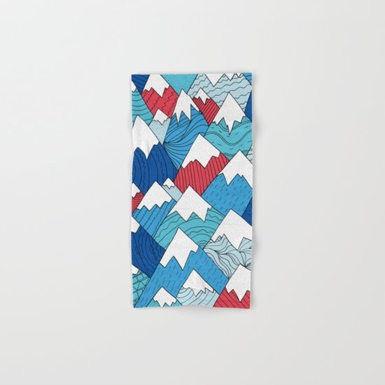 Mountain Pattern 2.0 Hand & Bath Towel