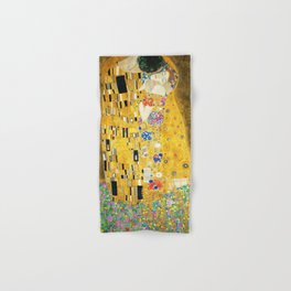 Gustav Klimt The Kiss Hand & Bath Towel