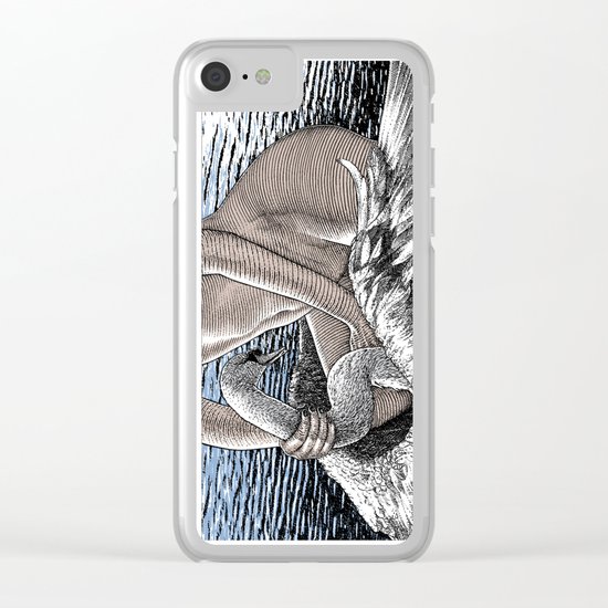 asc 677 - Les ailes du désir (The swain in disguise) Colored version Clear iPhone Case
