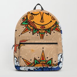 Sun God & Moon #4: Smile Backpack