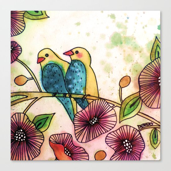 let's go there Canvas Print