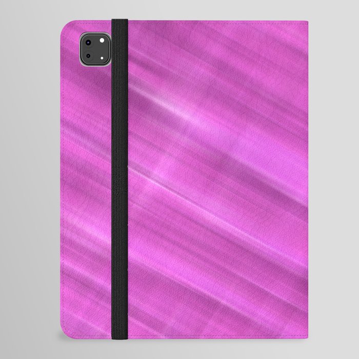 Purple in lines iPad Folio Case