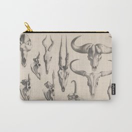 Antlers And Horns Carry-All Pouch