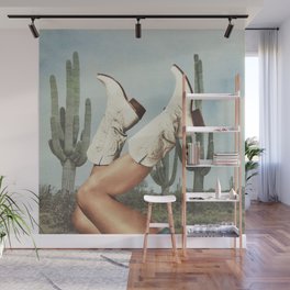 These Boots - Cactus & Yeehaw Wall Mural