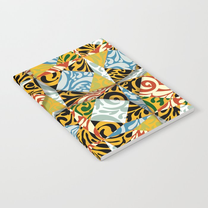 Colorful Quilt Notebook