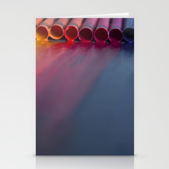 Crayons: Just Melted Stationery Cards