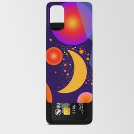 60s galaxy  Android Card Case