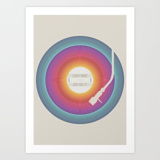 Wax Lyrical Art Print