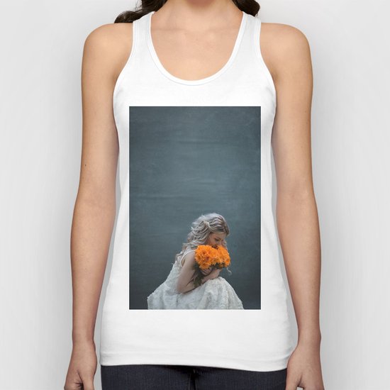 Flower morning Unisex Tank Top