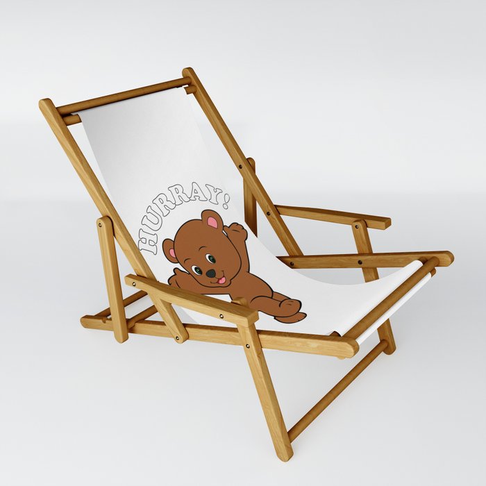 Happy Bear Cub  Sling Chair