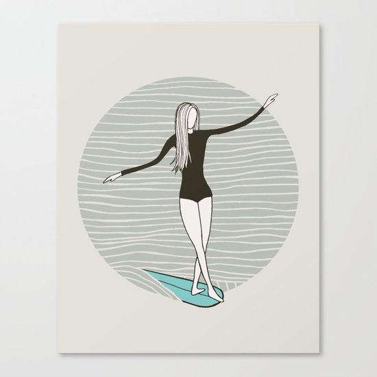 Five Toes Canvas Print
