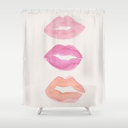 Juicy Lips Shower Curtain