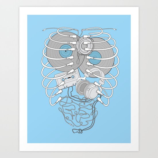 Internal Rhythm Art Print