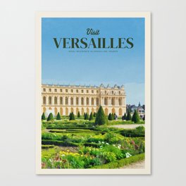 Visit Versailles Canvas Print