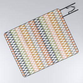 Delicate pastel squares Picnic Blanket