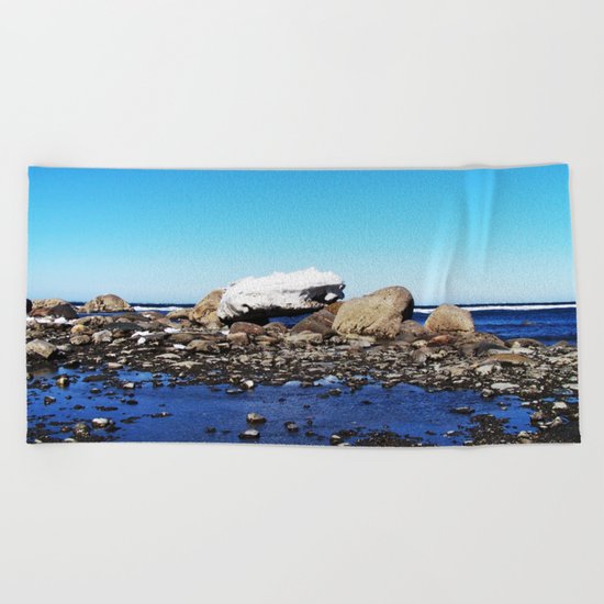 Stranded Iceberg Beach Towel