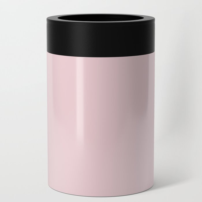 Pale Pastel Pink Solid Color Hue Shade - Patternless 5 Can Cooler