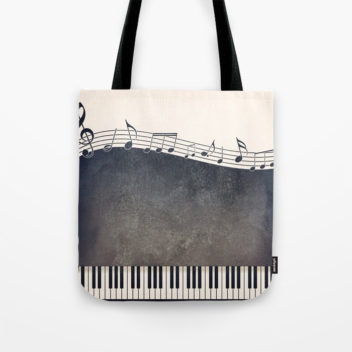 Piano Tote Bag