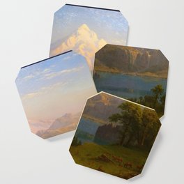 Albert Bierstadt - Mount Hood (1869) Coaster