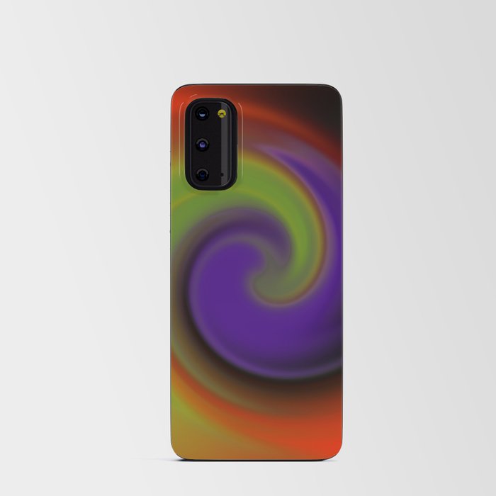 Colorful Twirl 04 Android Card Case