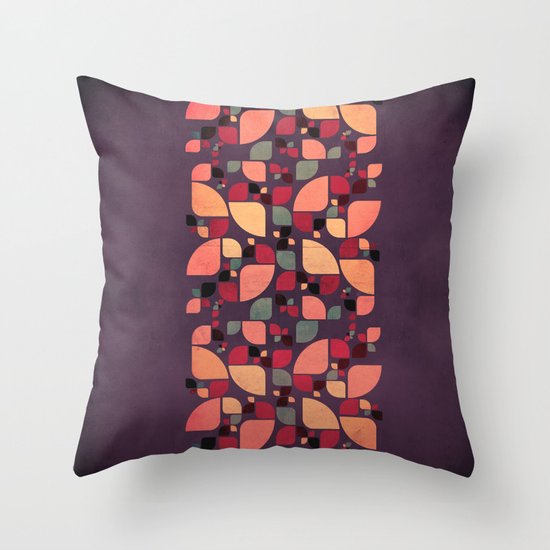 Vintage Butterflies Pattern Throw Pillow
