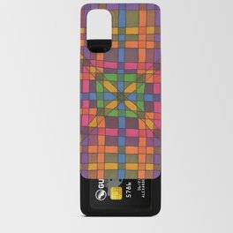 Color Grid Pattern Android Card Case
