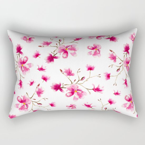 Magnolia blossom Rectangular Pillow