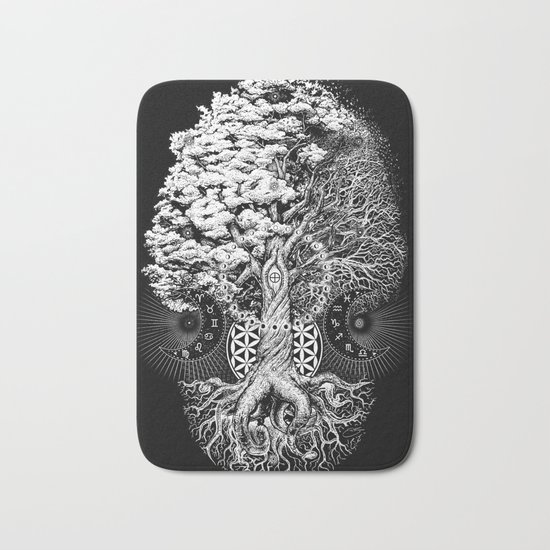 The Tree of Life Bath Mat
