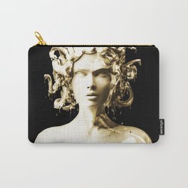 Gold Medusa Carry-All Pouch