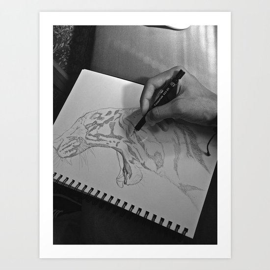 A Sketch Amongst Many Art Print