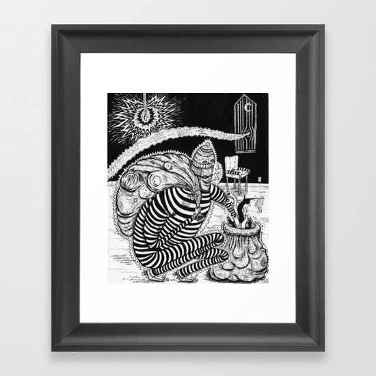 Time Burglars Framed Art Print