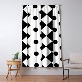 Spotty Pattern Blackout Curtains Society6